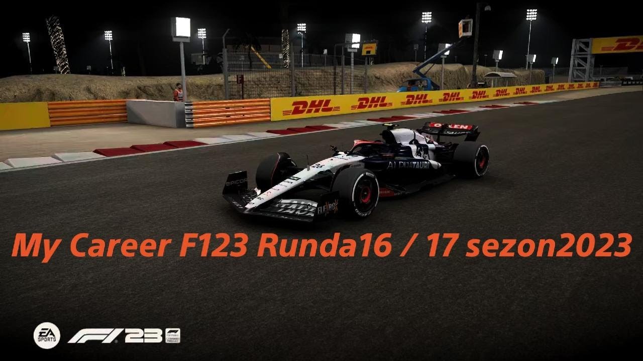 My Career F123 - Błąd amatora w Singapurze, świetna jazda na Suzuce S1 Part12