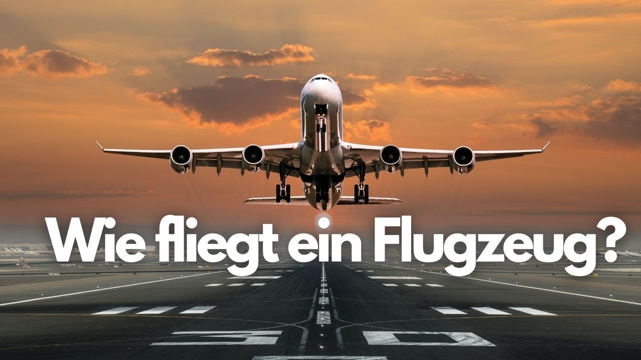Wie kann ein tonnenschweres Flugzeug fliegen? Die einfache Erkl&auml;rung!