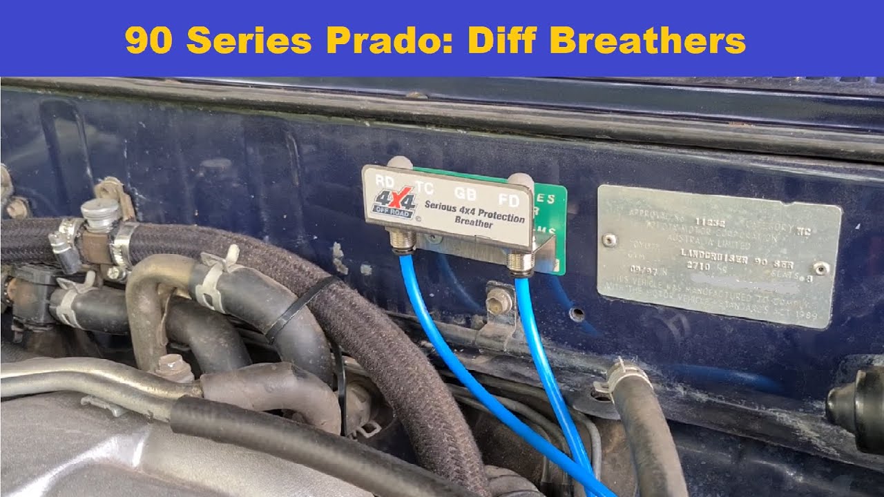 Noelsy's Outdoors | 90 Series Prado: Diff Breathers