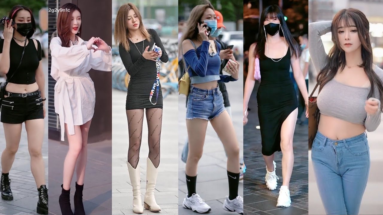 Mejores Street Fashion Douyin China| 抖音街拍穿搭 ！Douyin Tiktok China Thời Trang Đường Phố Ep.219