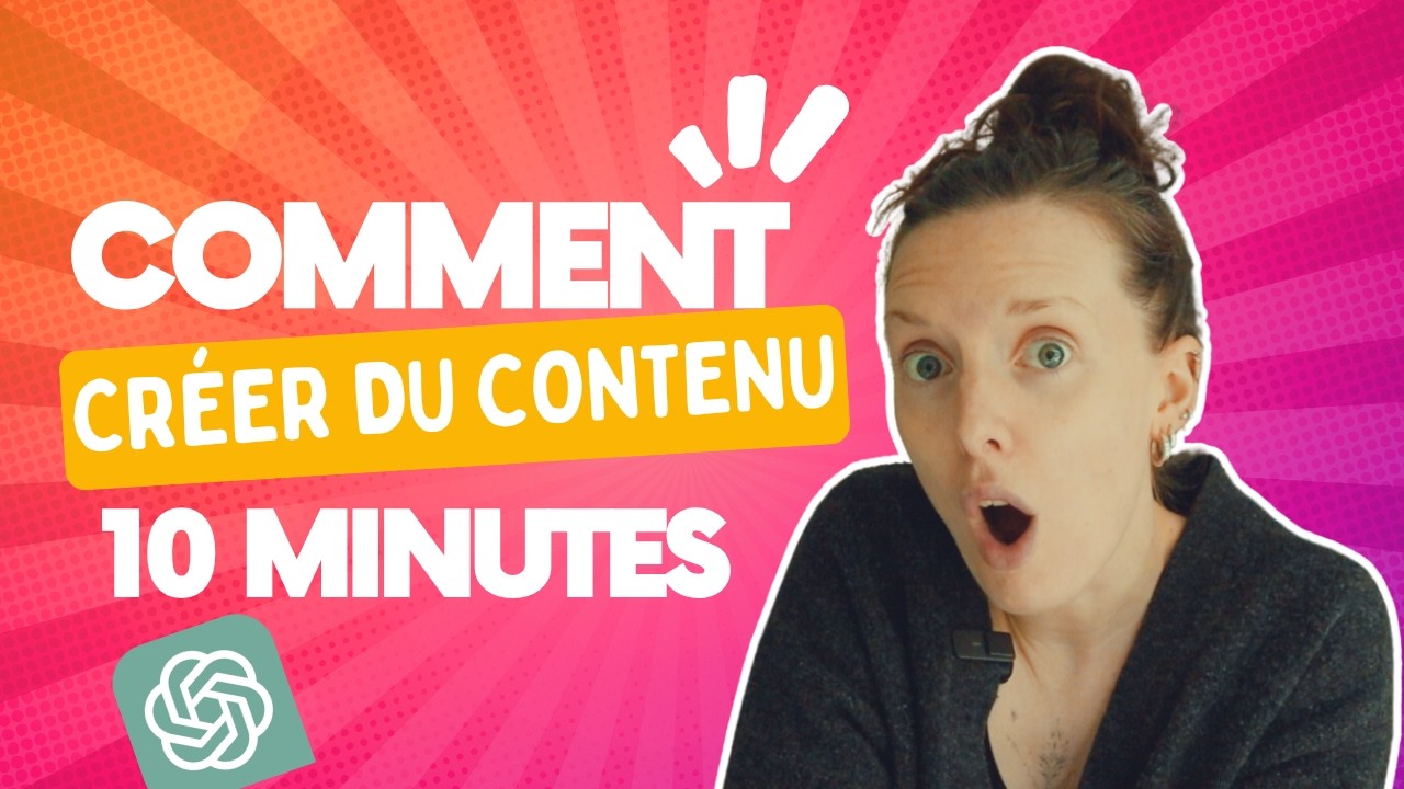 Créer du contenu rapidement avec prompts IA | Je crée 30 jours de contenu en 10 minutes