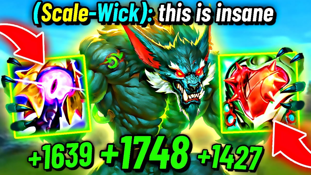SCALING WARWICK feels ILLEGAL (Infinite HP & AP)