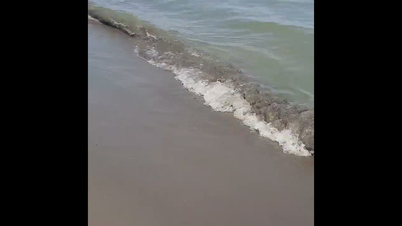 The beautiful beach of Ramsar,Iran