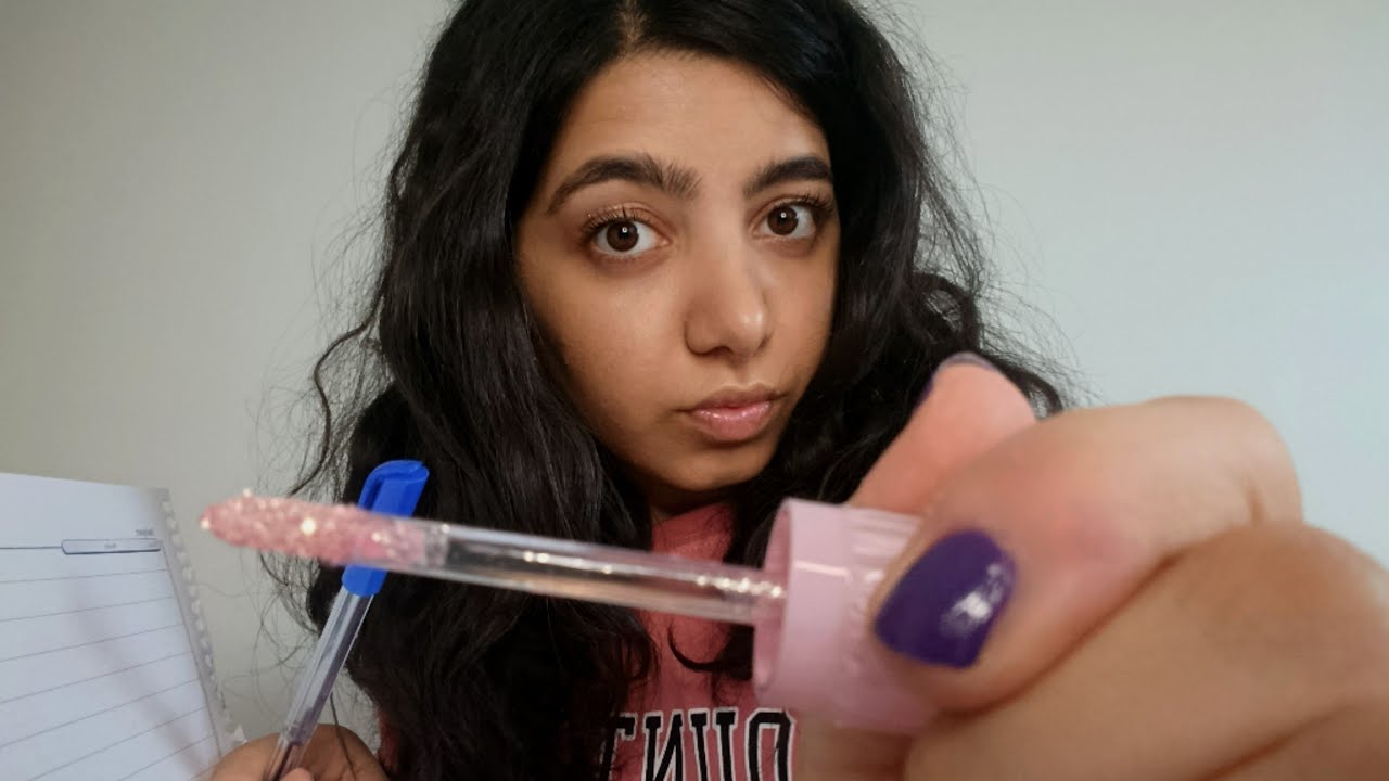 Friend Does Your Makeup to Cheat During the Exam💄📚 | ASMR Roleplay