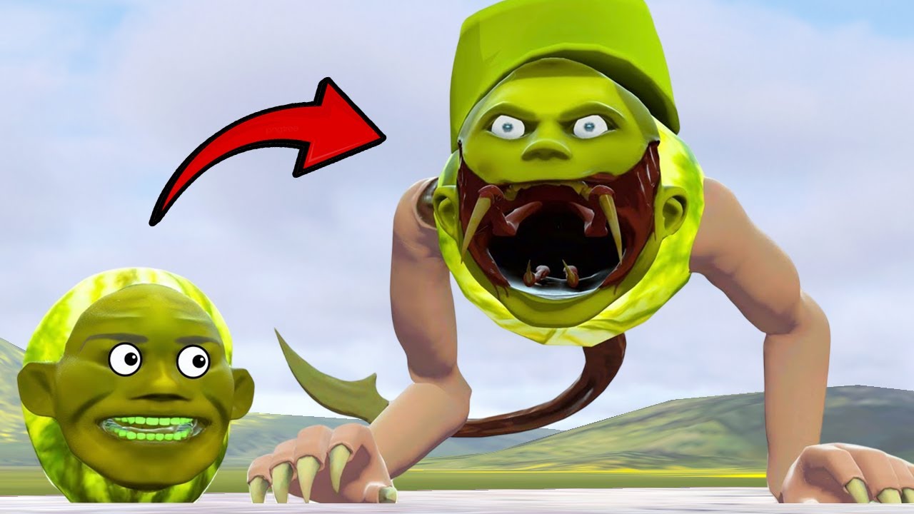 I MADE LIN GANG MELON INFECTED BY ZOOCHOSIS PARASITE In Garry's Mod