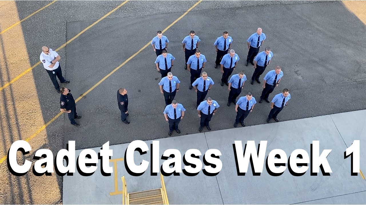 Cadet Class 2020-1 Week 1 of the Academy