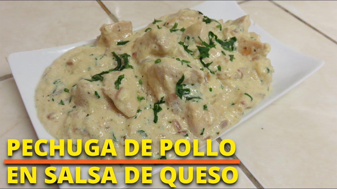 Pechuga en salsa de queso Mozzarella | Cocinando con Marilin