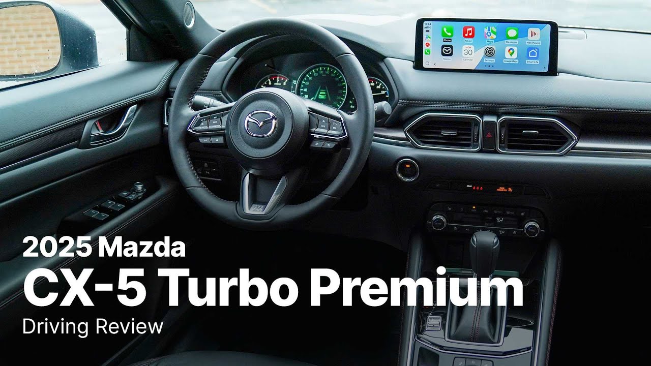 2025 Mazda CX-5 | Turbo Premium Trim | Driving Review