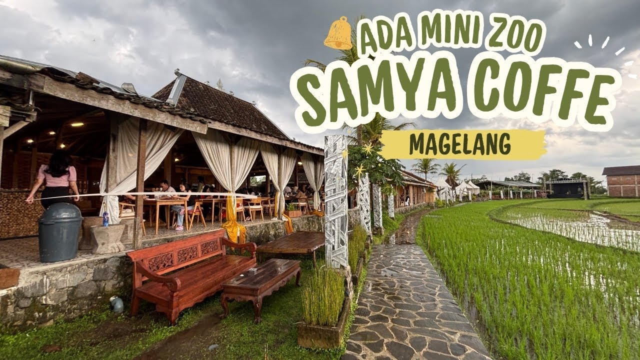 Hidden Gem Magelang : Samya Coffee & Tumarima Resto | Kuliner Tengah Sawah Kids Friendly