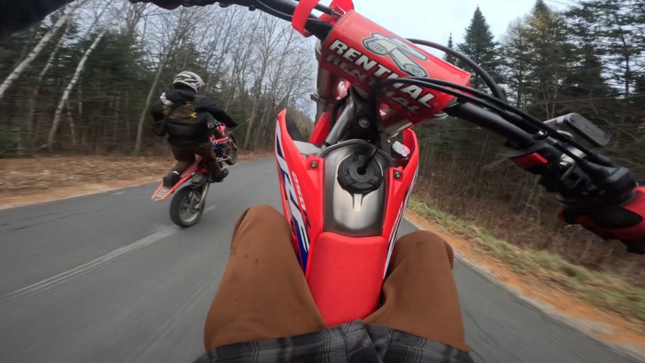 FAT WHEELIES ON CRF250R AND CRF450R -4strokehonda