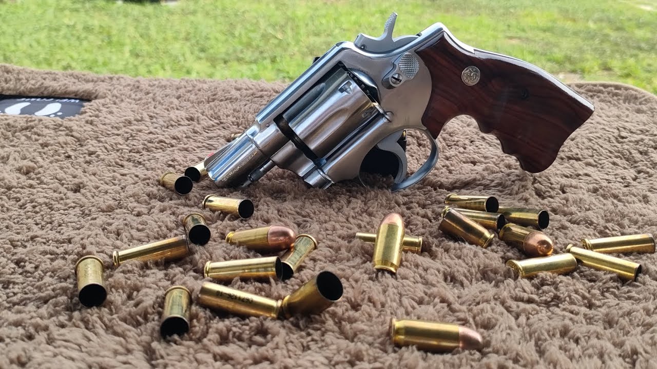 Ep171 Smith and Wesson M10-5 ลำกล้อง 2 นิ้ว บรรจุ 6 นัด ปืนลูกโม่สมิทโครงเหล็ก .38 Special