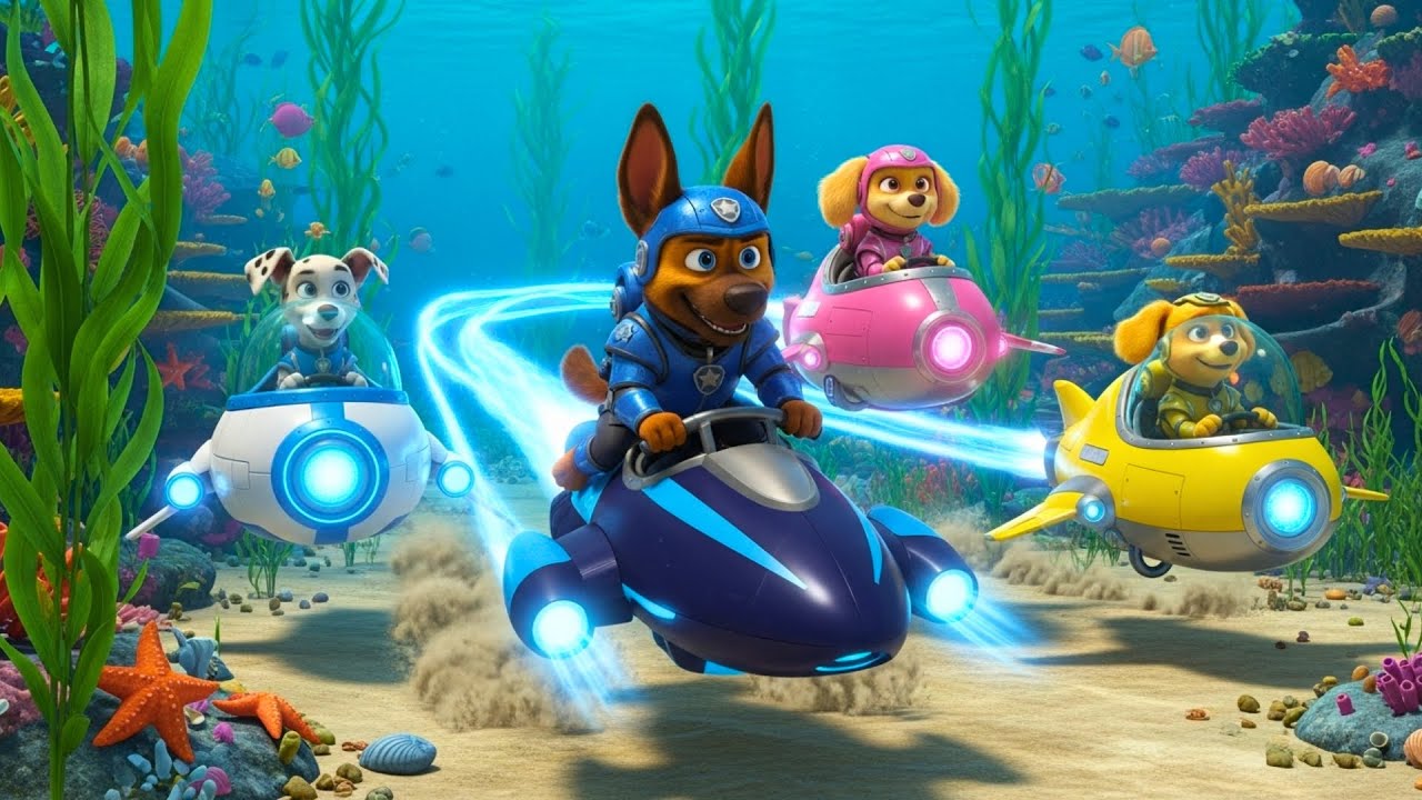 PAW Patrol Rise of the Mighty Pups – Ocean War 💥🌊