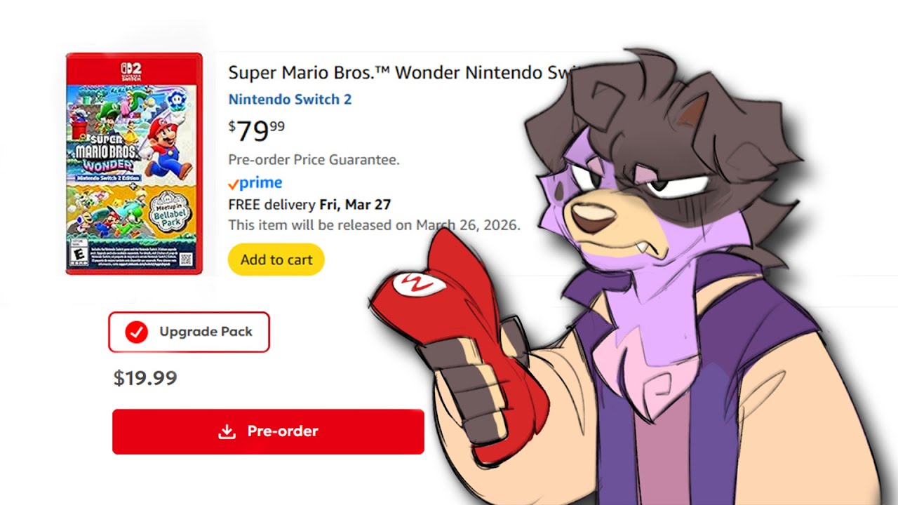 Nintendo Switch 2 Upgrade Packs are Disappointing