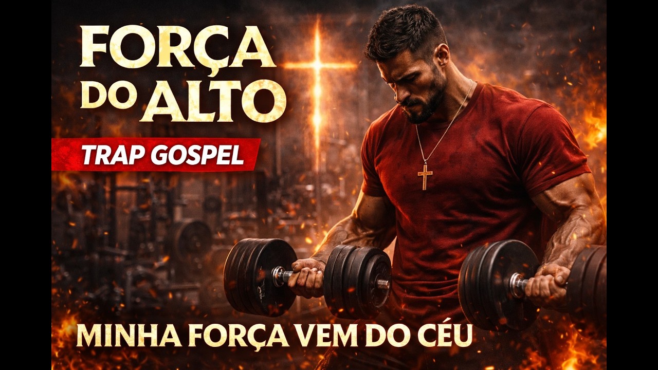 FORÇA DO ALTO 🔥 Música Gospel para Academia | Trap Cristão Motivacional