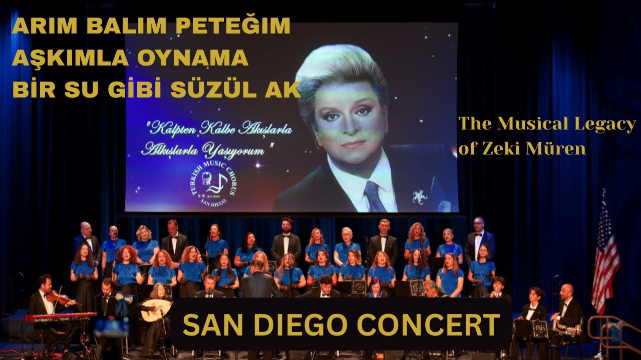 Potpuri l Remembering the Musical Legacy of Zeki Müren - San Diego Concert