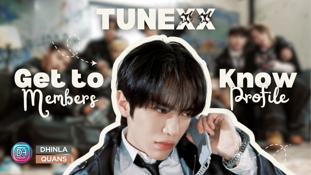 Профили и факты об участниках TUNEXX (튜넥스) [Знакомство с K-POP мужской группой]