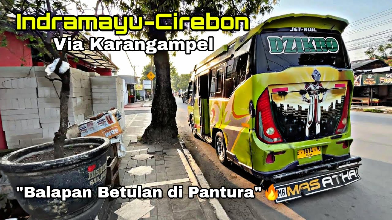 Perjuangan Sopir Cari Rezeki di Jalan, Naik ELF Dari  INDRAMAYU Ke CIREBON‼️
