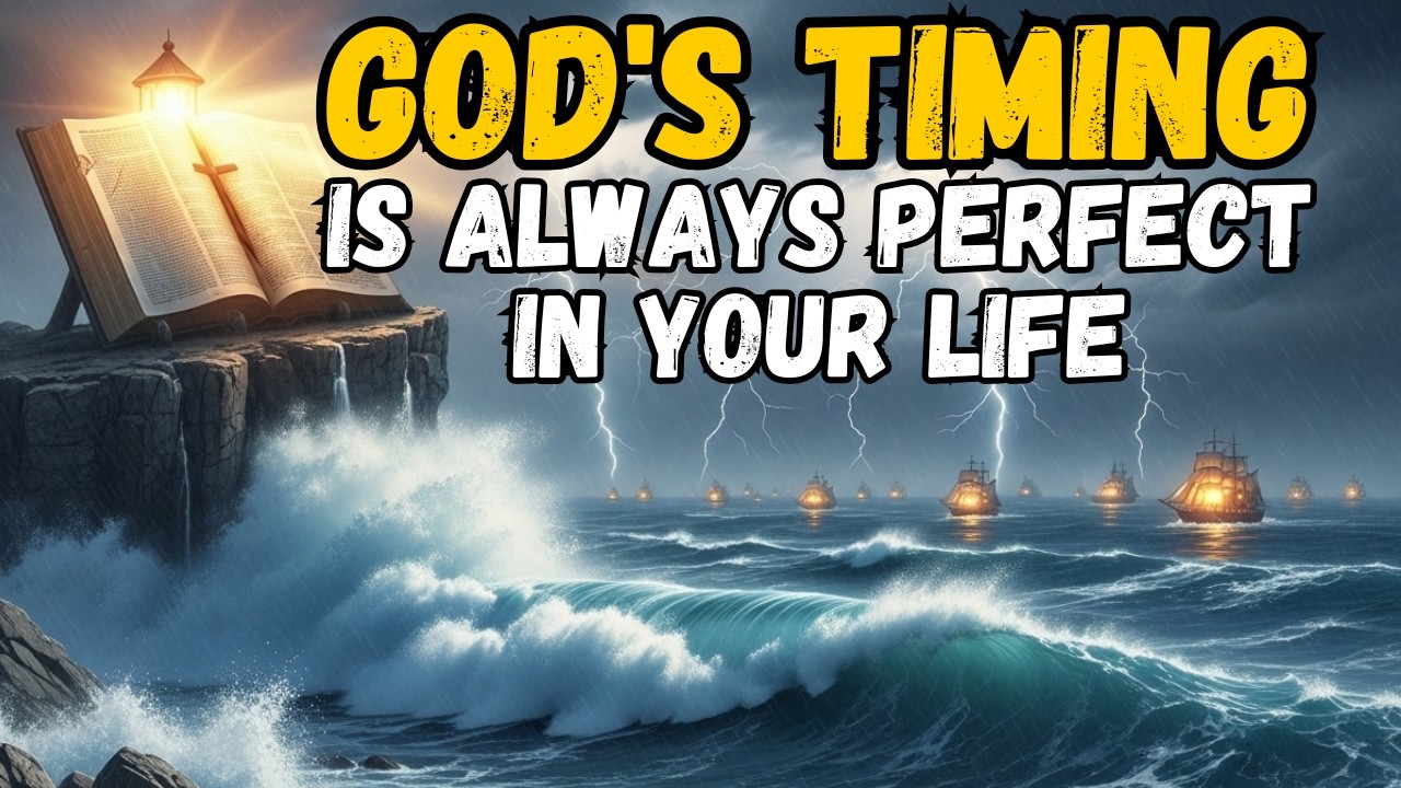 God's timing is always perfect in your life – strengthen your faith today with this prayer.