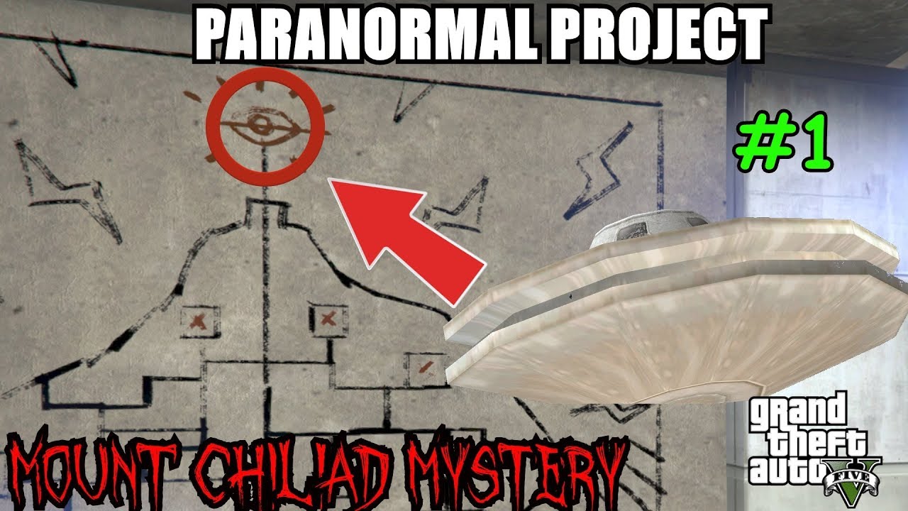 UFO ON THE PEAK [Mount Chiliad Mystery #1] GTA V Myths - PARANORMAL PROJECT 70