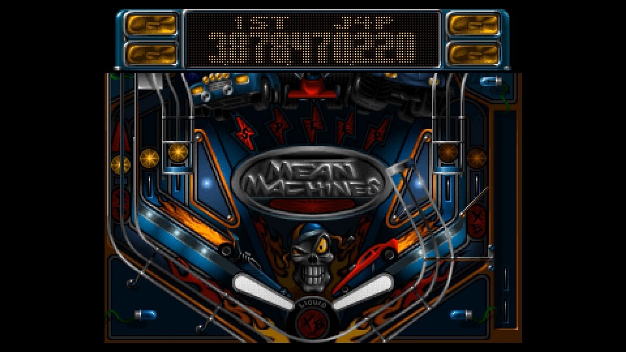Slam Tilt (Amiga): Mean Machines gameplay