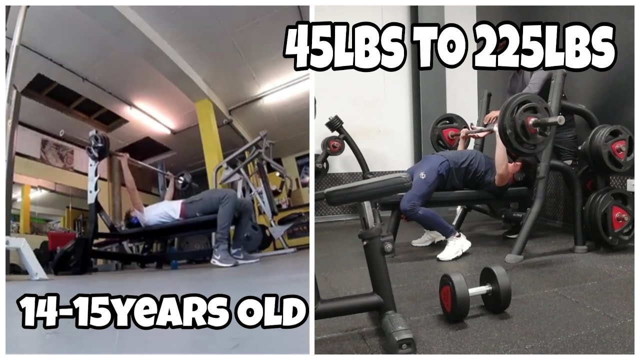 1 YEAR BENCH TRANSFORMATION 20KG -100KG (44lbs - 225lbs)
