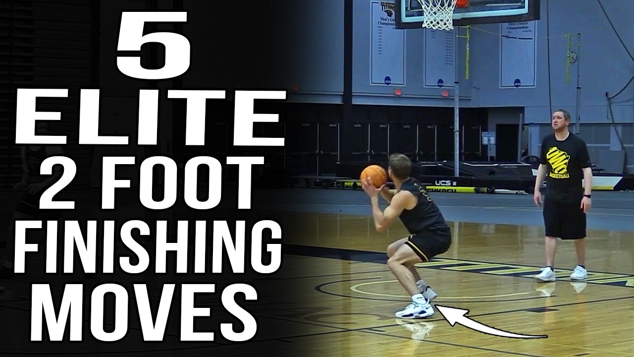 5 Two-Foot Finishes Every Player Should Master 🏀💥 | Basketball Finishing Moves For Players