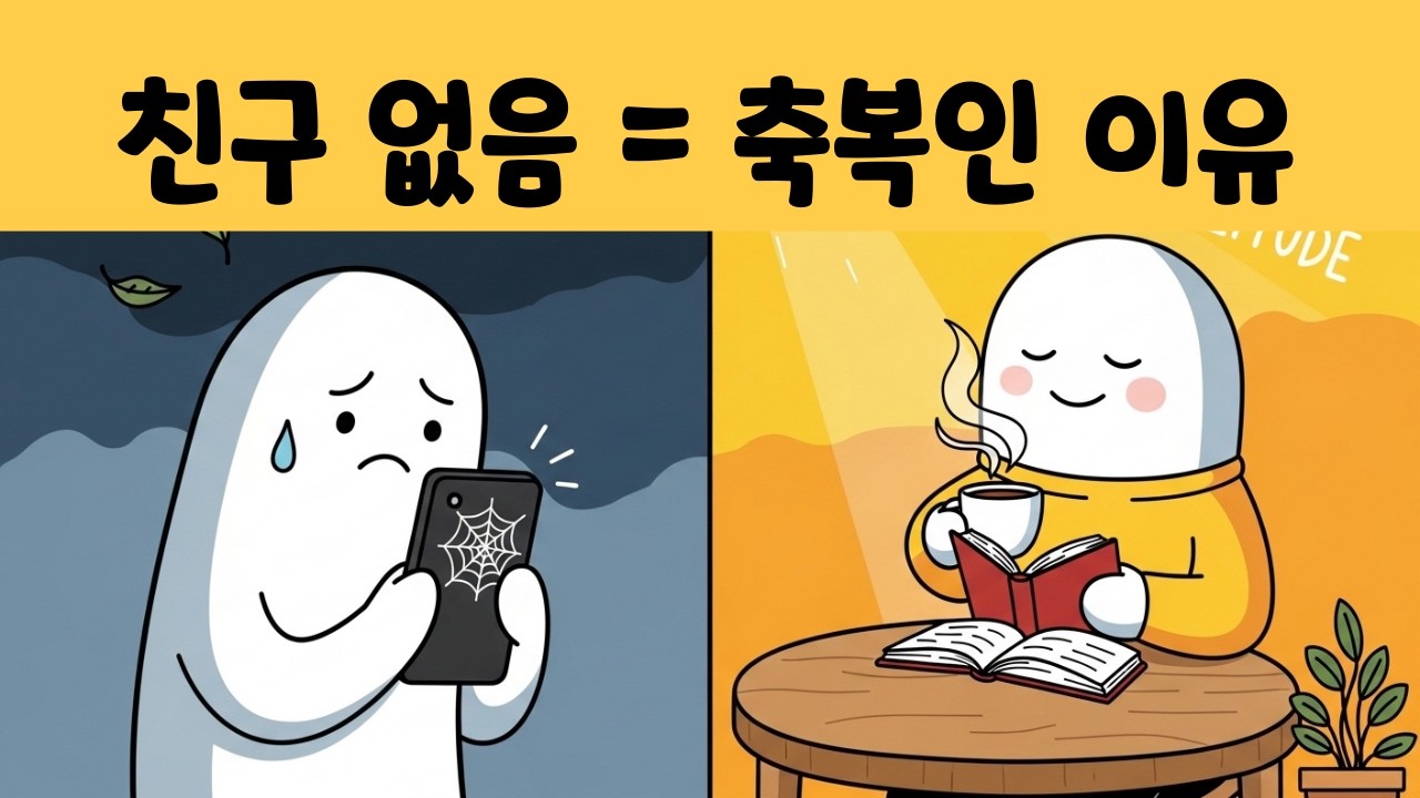 나이 들수록 친구가 줄어드는 건 축복입니다 ㅣ고독의 힘ㅣ인간관계 노후준비 손절