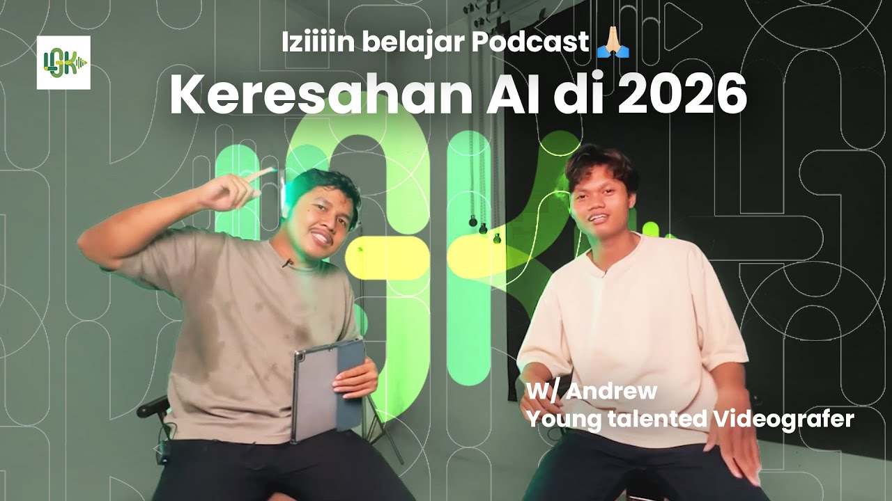 Keresahan AI di 2026 - Podcast Lo Gue Kreatip w/ Andrew Profesional Young Talented Videografer. Izin