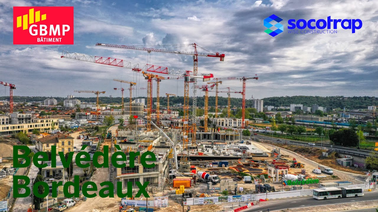 Chantier du Belvédère - Quai Deschamps - Bordeaux