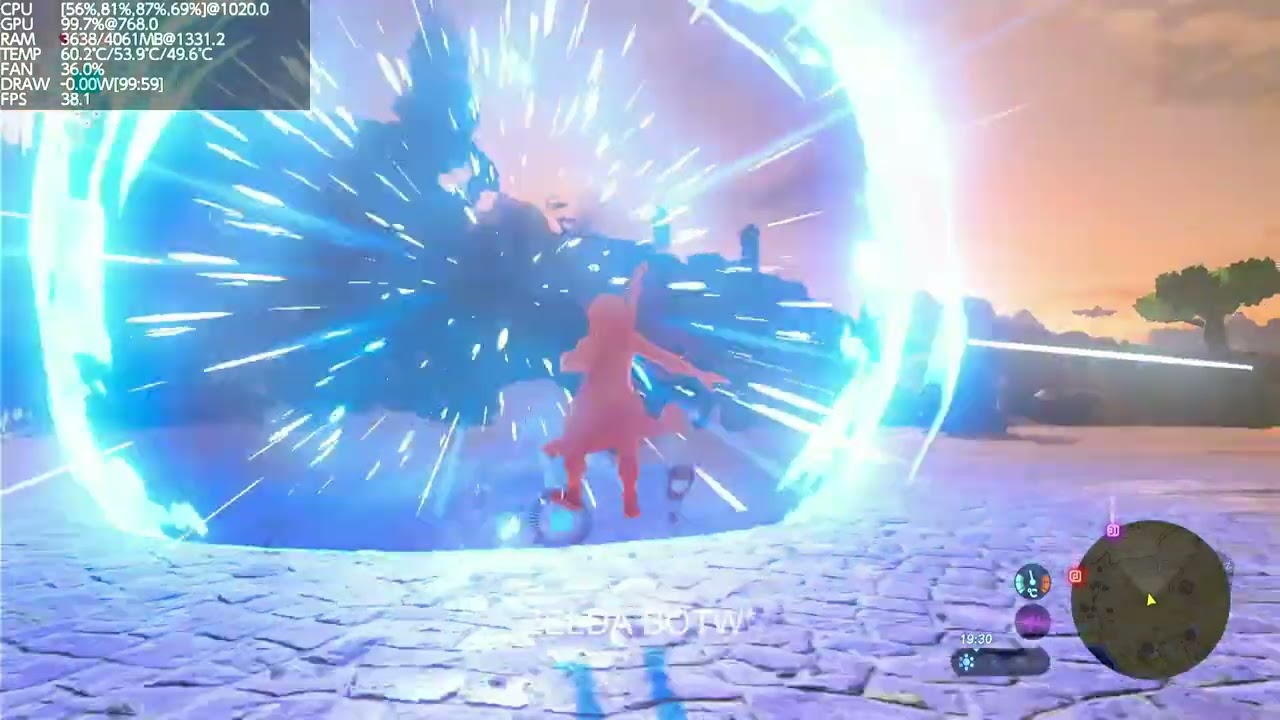 OVERCLOCK Nintendo Switch (Con Magia)| Zelda BOTW 60 FPS NATIVO | 4IFIR OVERCLOCK