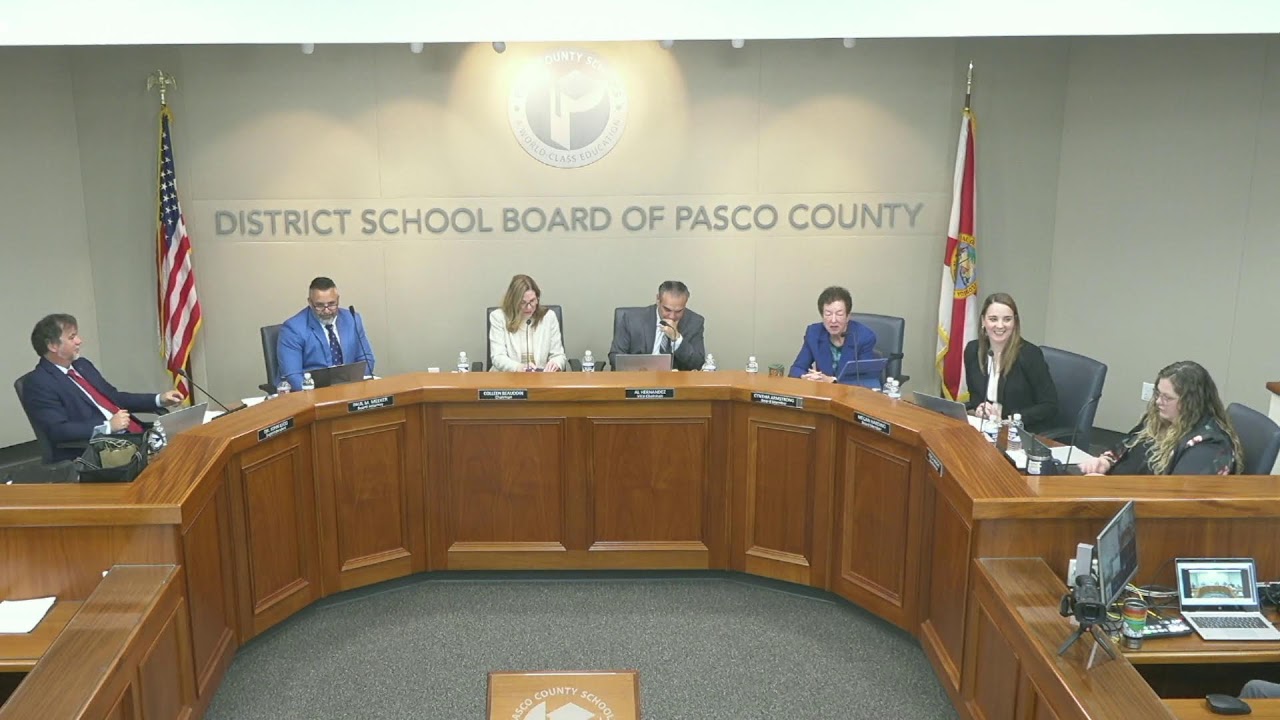 Pasco County School Board Meeting- February 17, 2026