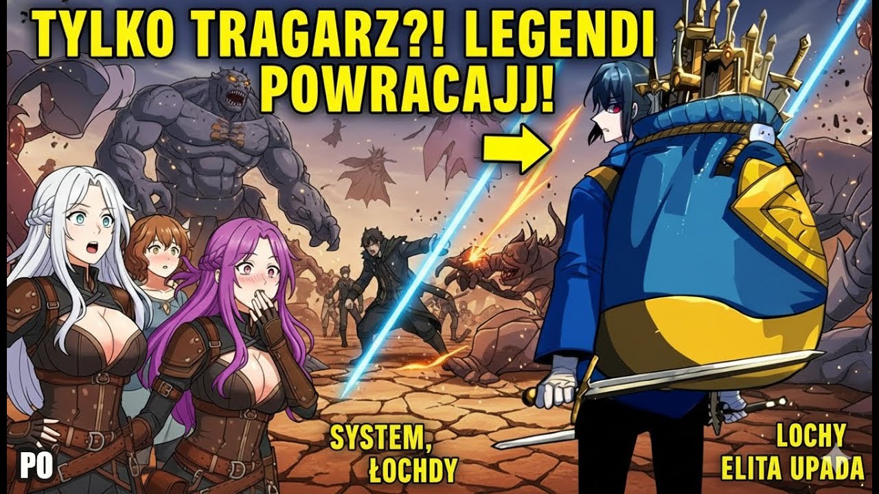 Zemsta Tragarza Biała ranga, która stała się koszmarem elity | Manhwa Recap