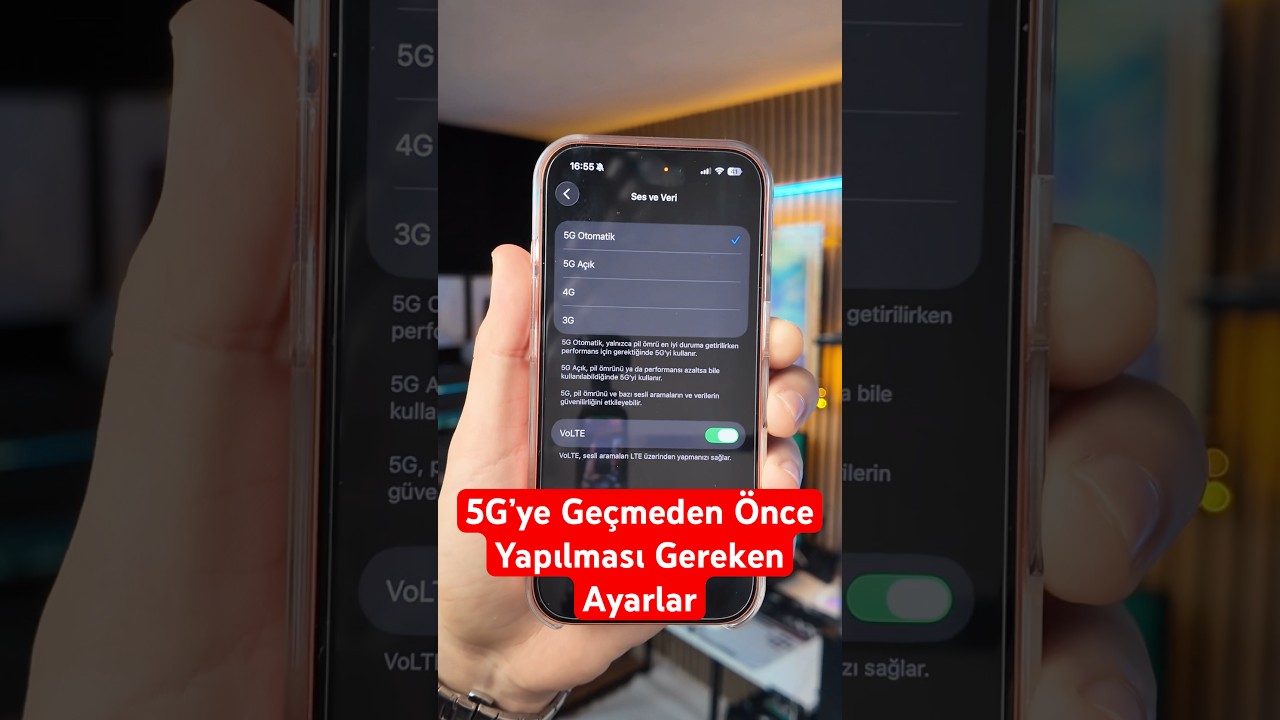5G Teknolojisine Ge&ccedil;iş Yapmadan Bu Ayarları Kesin Yap!