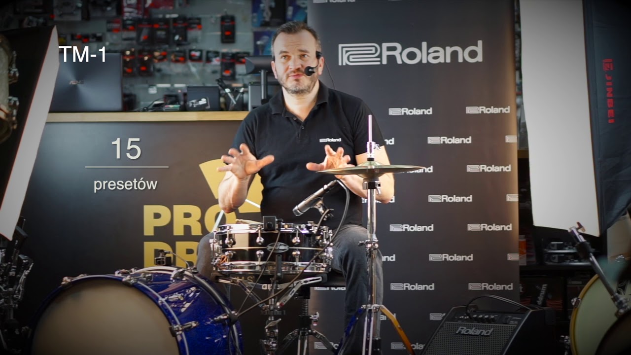 Roland TM-1 moduł do tworzenia perkusji hybrydowych.
