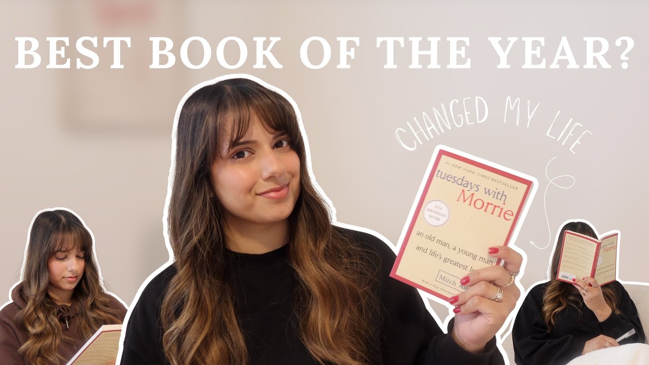 reading vlog: tuesdays with morrie (spoiler free)