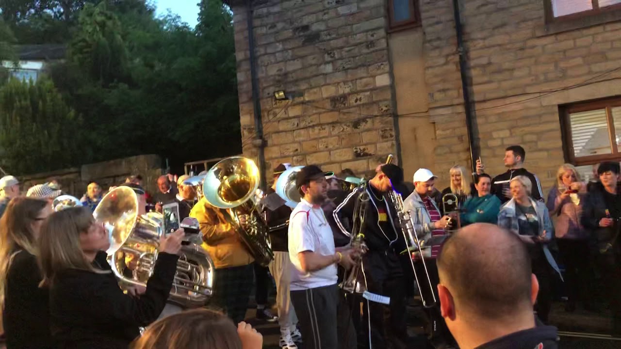Chav Brass at Delph - Whit Friday Marches 2019