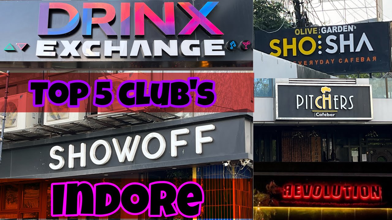 Top 5 Night club&rsquo;s | Exploring the pubs #indore | #drinkexchange #showoff #apollopremier #shosha