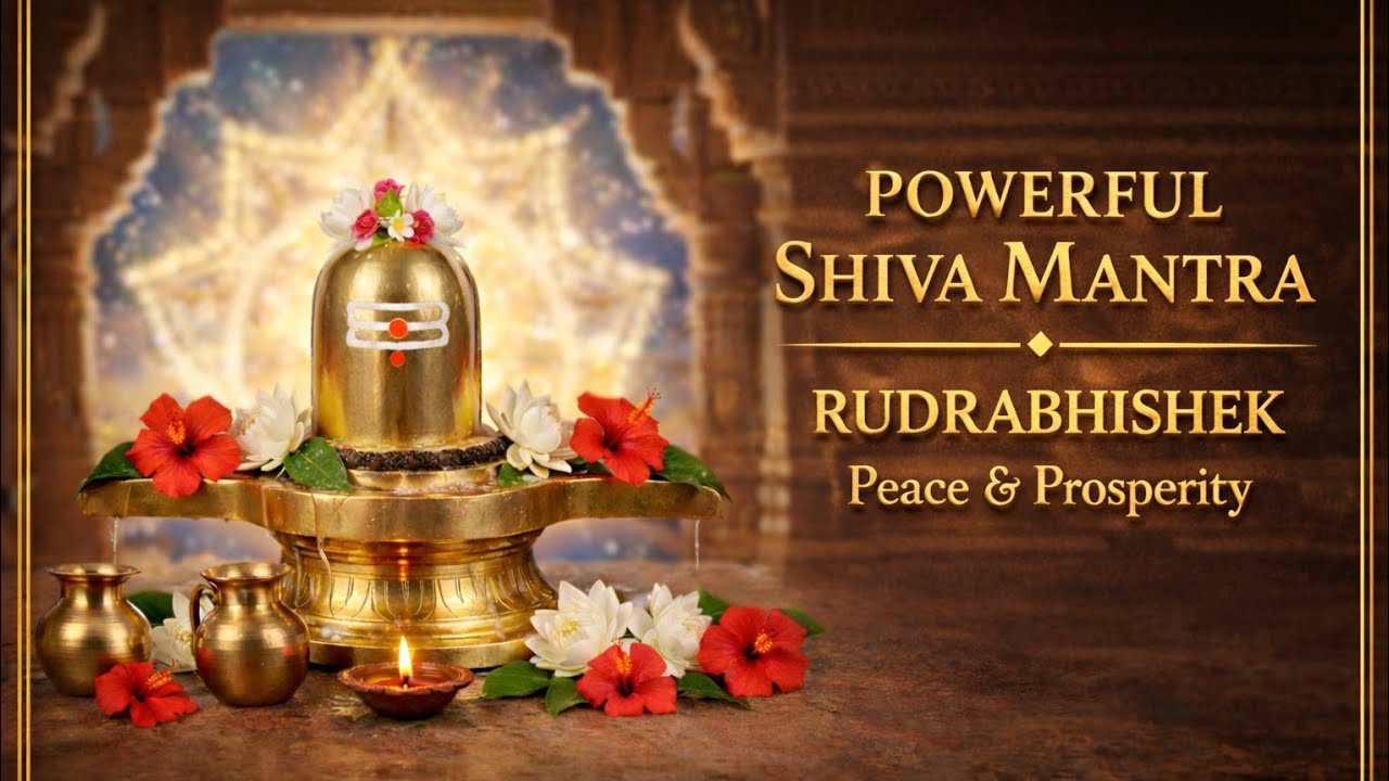 Most Powerful Rudrabhishek Mantra: Purify Your Soul & Home (Lord Shiva)