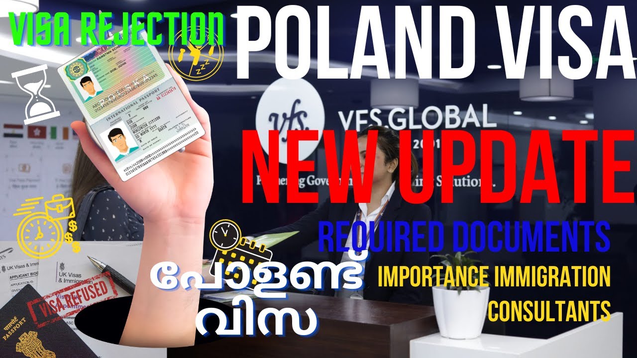Poland Visa vfs Submission | പോളണ്ട് വിസ पोलैंड वीज़ा | போலந்து விசா| VFS Shocking Tips |