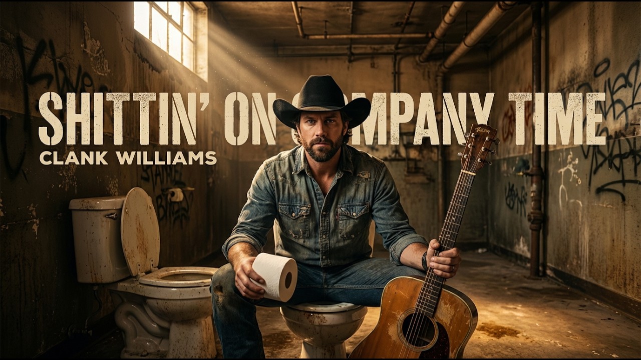 Clank Williams - Shittin’ on Company Time (Official Lyric Video) | Blue Collar Anthem 2026