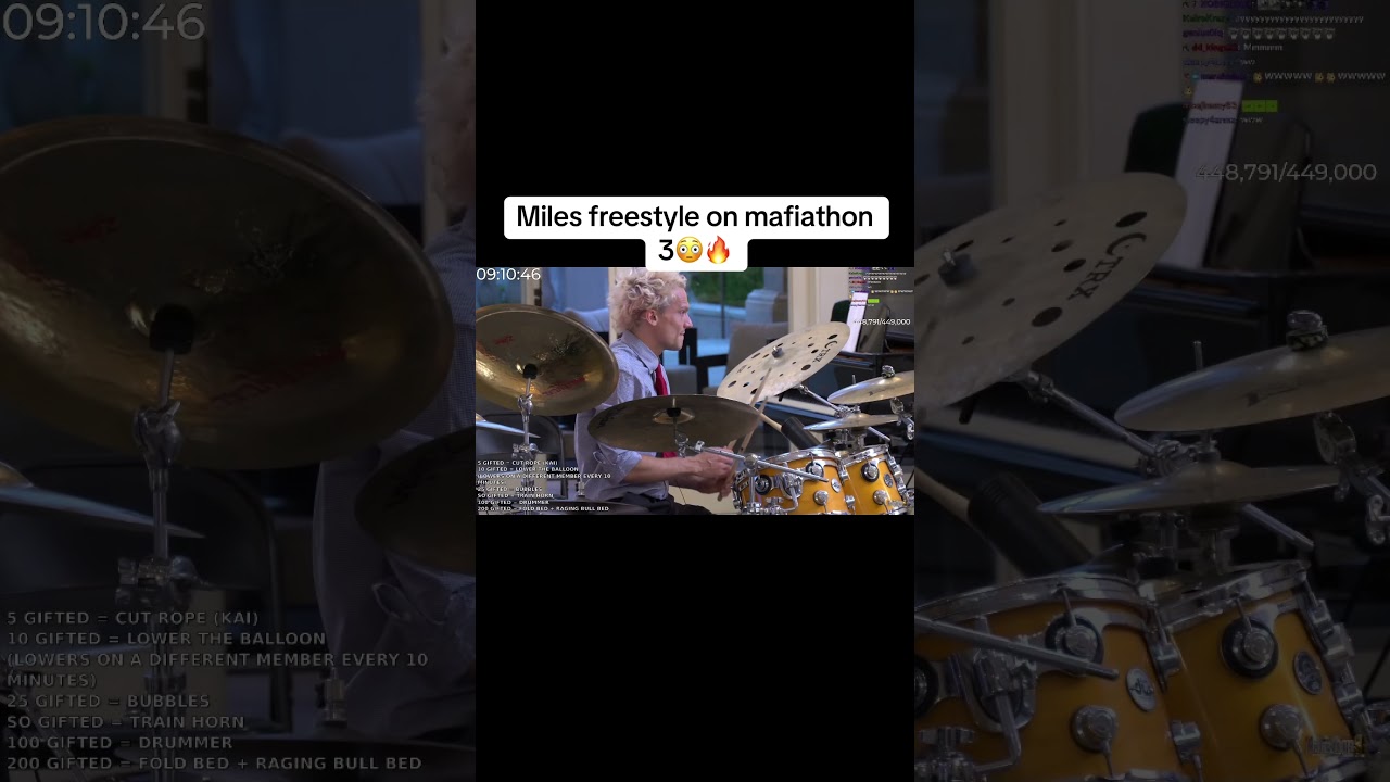Miles freestyle on mafiathon 3 