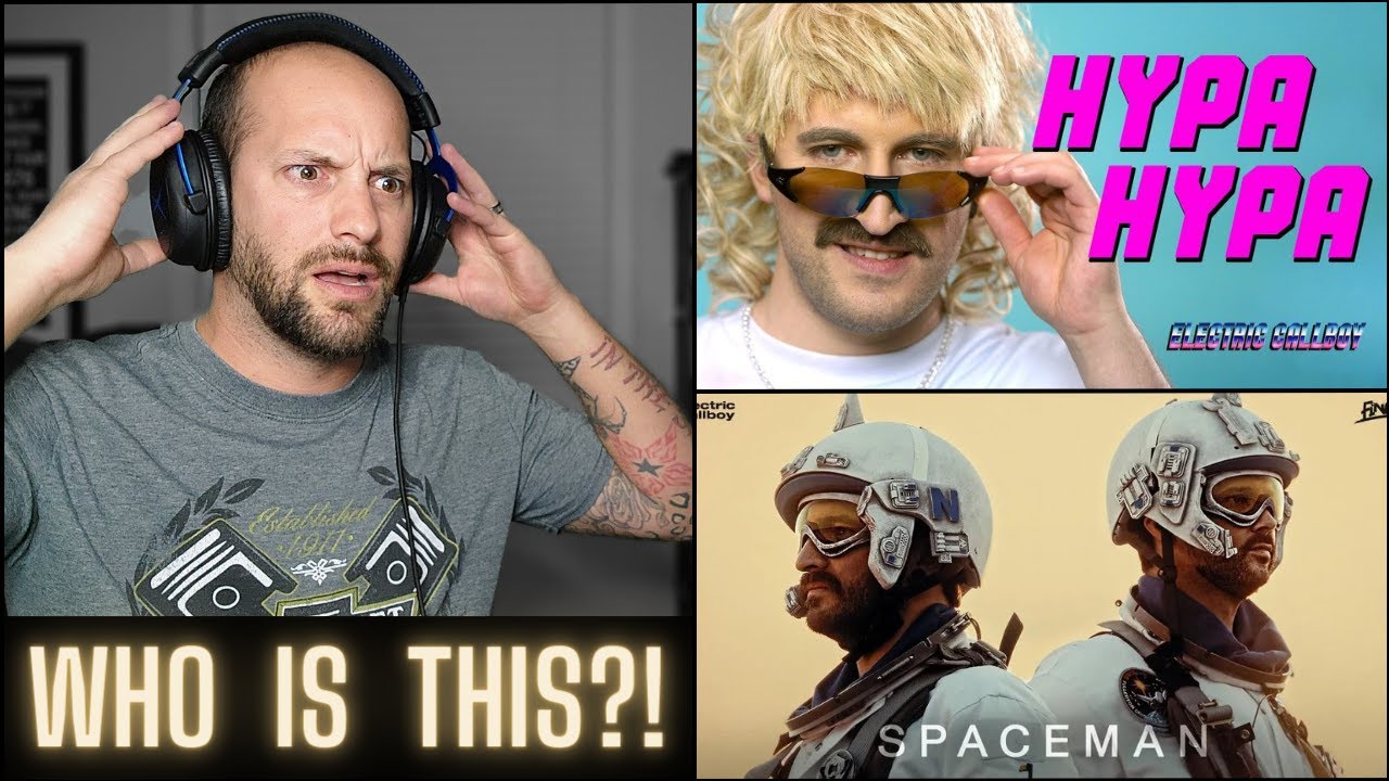 Spaceman Is Unblocked! First Reaction - Electric Callboy Hypa Hypa & SPACEMAN!