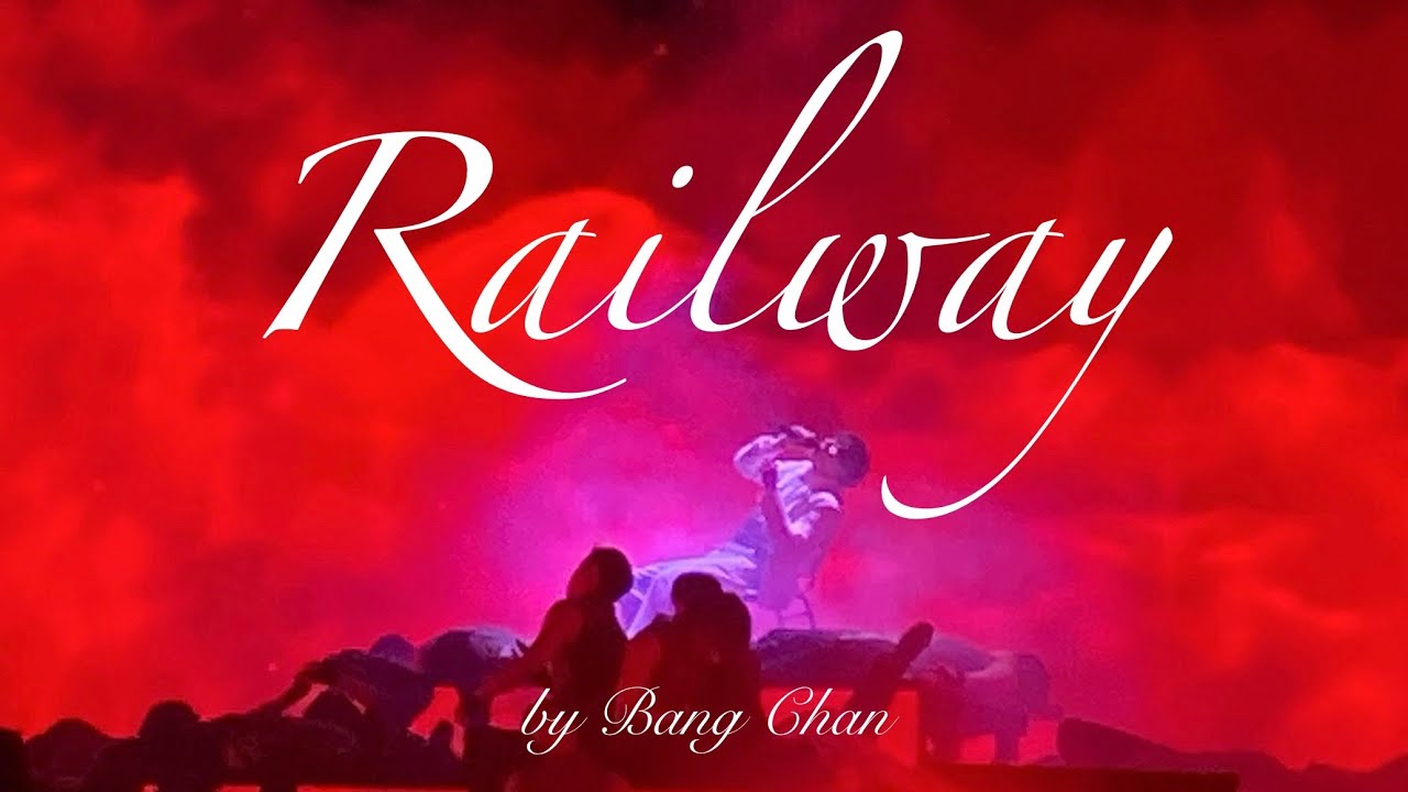 (4K) Railway - Bangchan Solo Stage Stray Kids Dominate in Jakarta 21122024 @StrayKids  #straykids 
