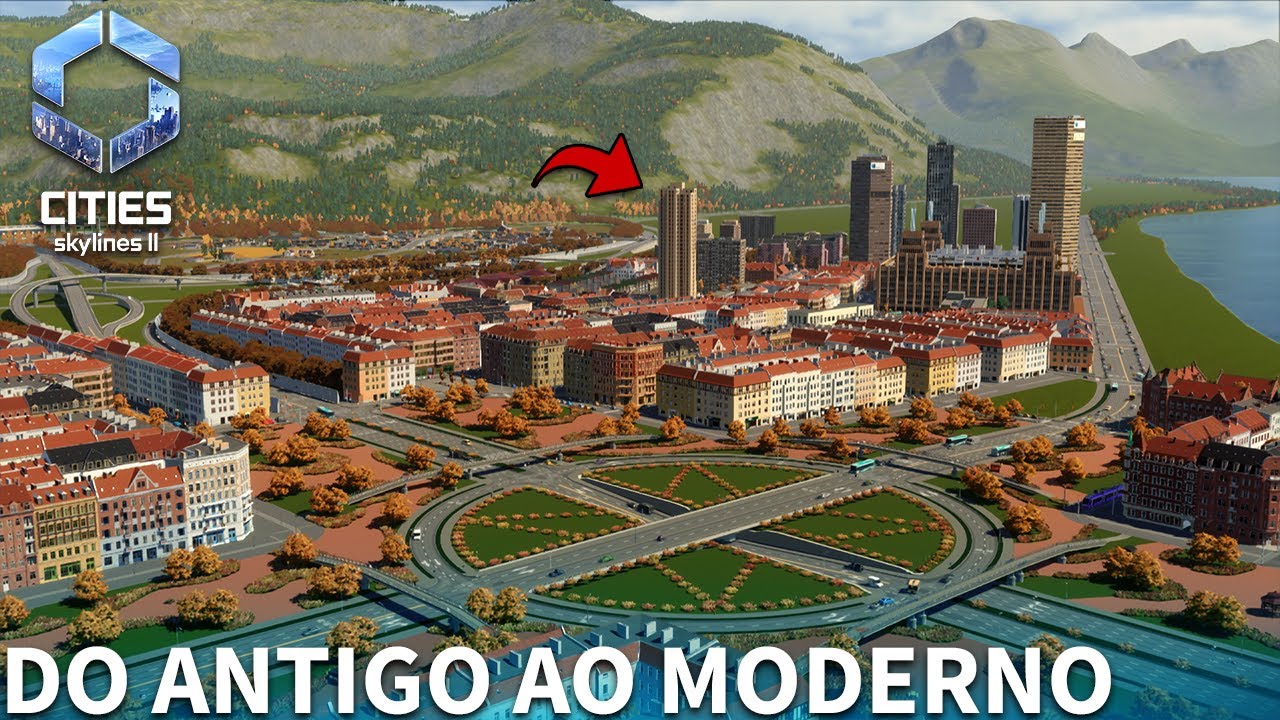 #33 | ARRANHA-CÉUS ENTORNO DO CENTRO ANTIGO [Cities: Skylines 2]