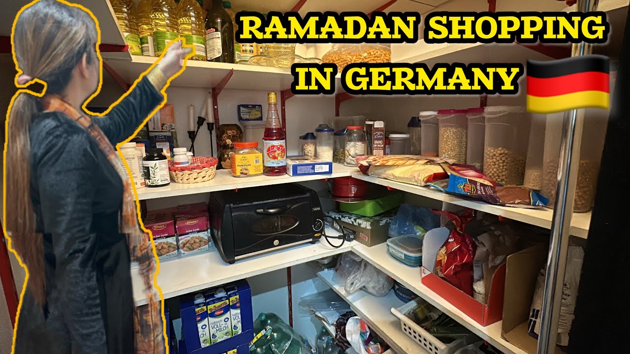 Ramadan Grocery Shopping in Germany 🇩🇪 | Desi Ramadan Prep | Pakistani Family Vlog 