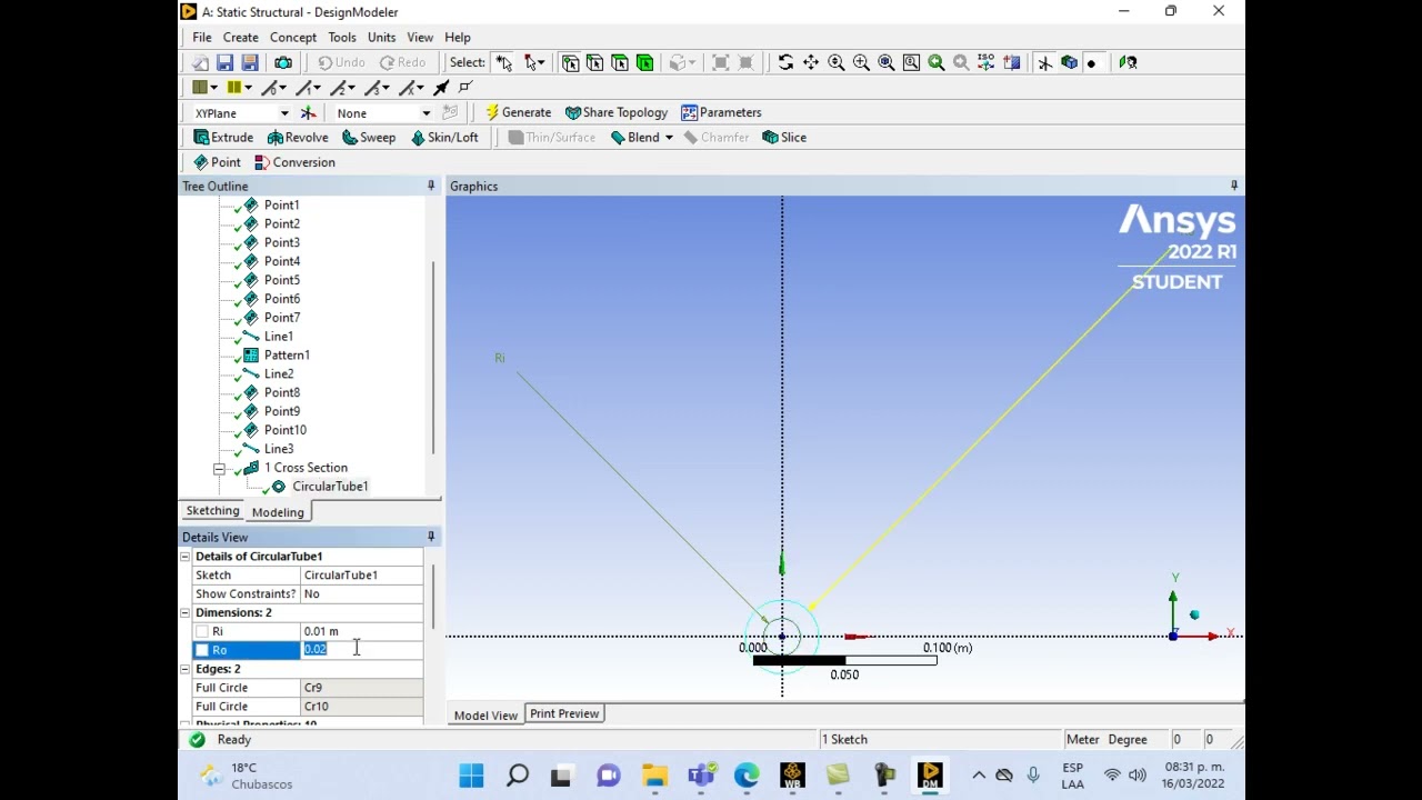 Analisis de armaduras ansys workbench