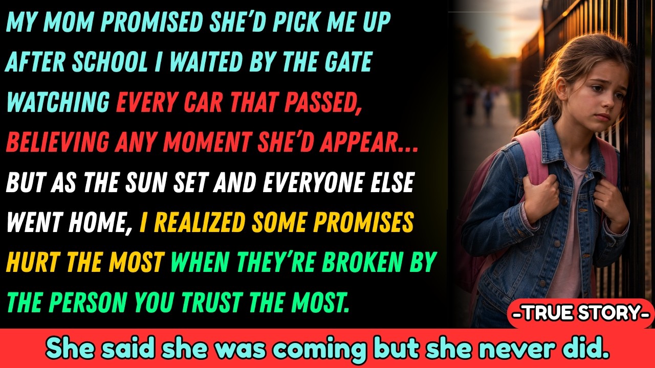 My Mom Promised She’d Pick Me Up… But She Never Came | Heartbreaking Childhood Story