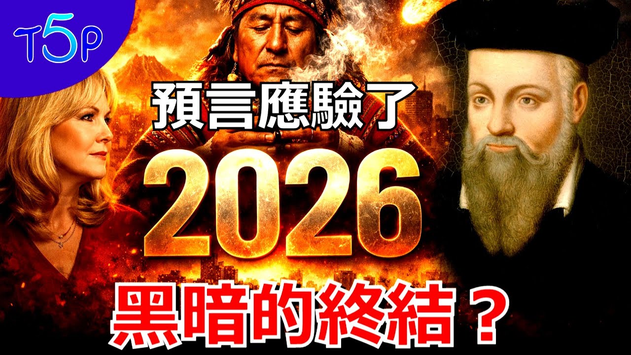 【2026新預言】精準命中！預言僅5天就應驗！美國通靈師朱迪警告：台海危機、全球大地震、外星人現身？諾查丹瑪斯最後警訊：27年的邪惡將終結？#2026 #預言