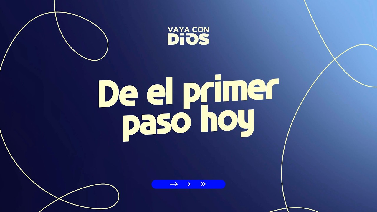 VCD Ep 1635 De el primer paso hoy