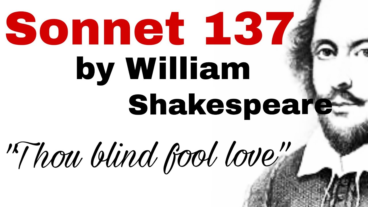 Sonnet 137 by William Shakespeare (In Hindi) ||